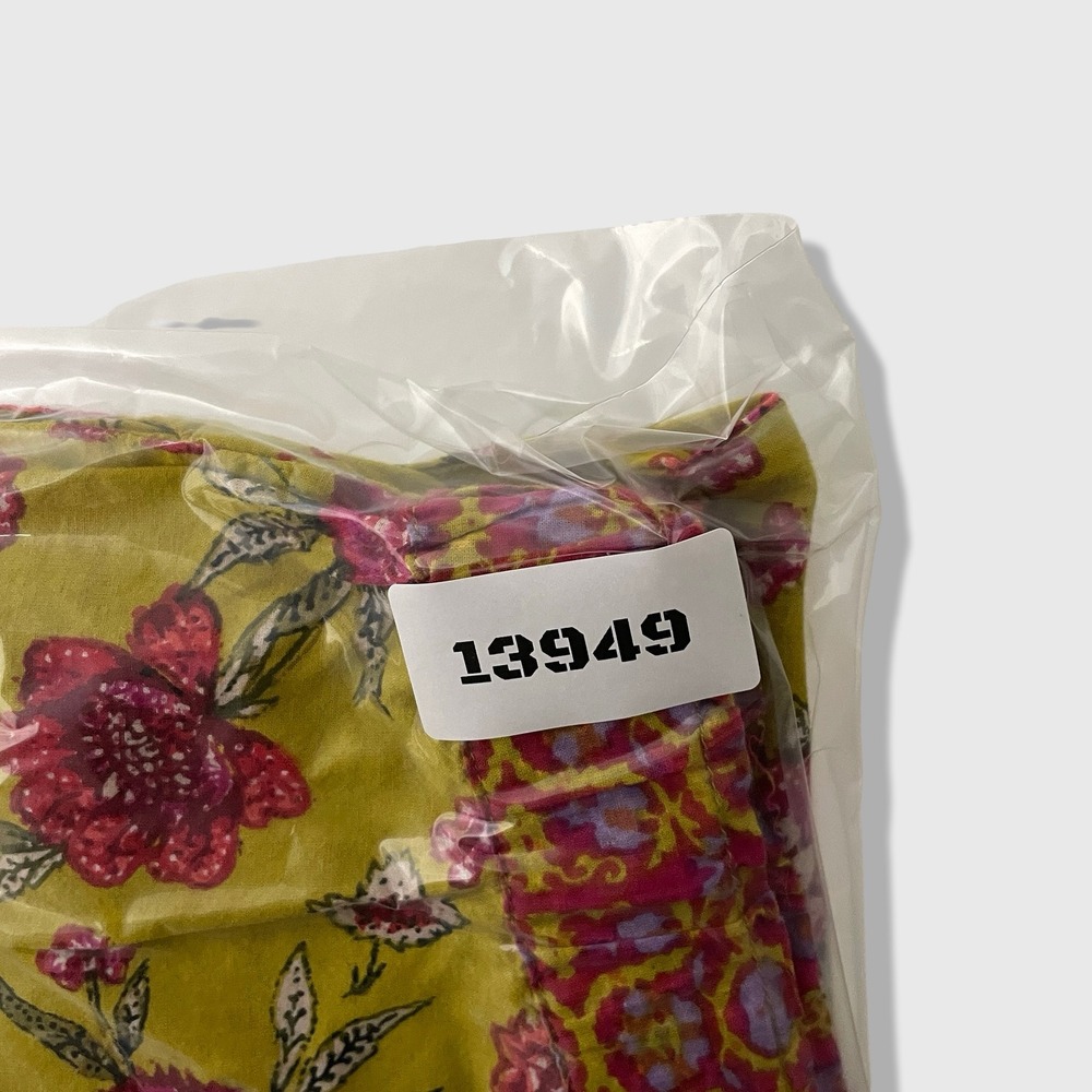 Sundance Floral Cotton Pants Womens S Lightweight Boho Cottagecore Botanical - Picture 8 of 8